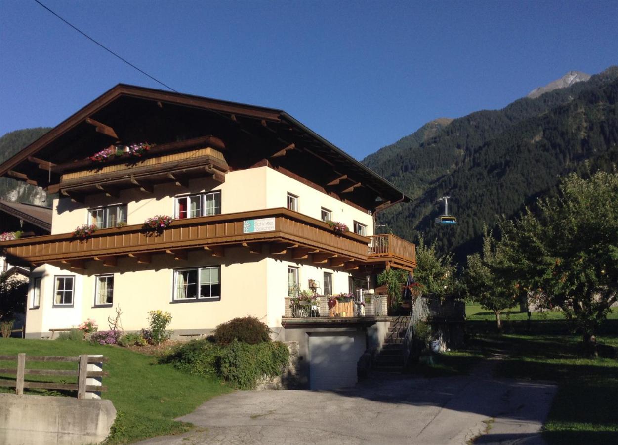 Appartement Schneefloeckchen Mayrhofen Exterior photo
